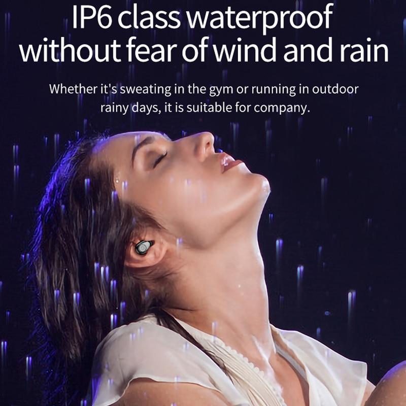 Waterproof Wireless Sport Earbuds – Compact Bluetooth Earphones