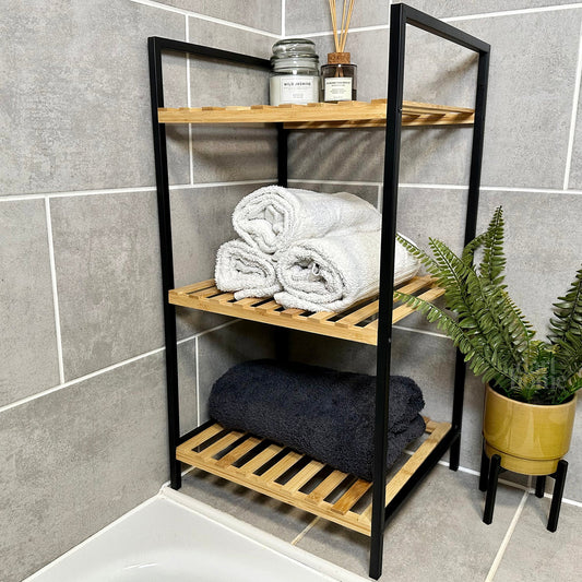 Nuvik | 3 Tier Bathroom Rack