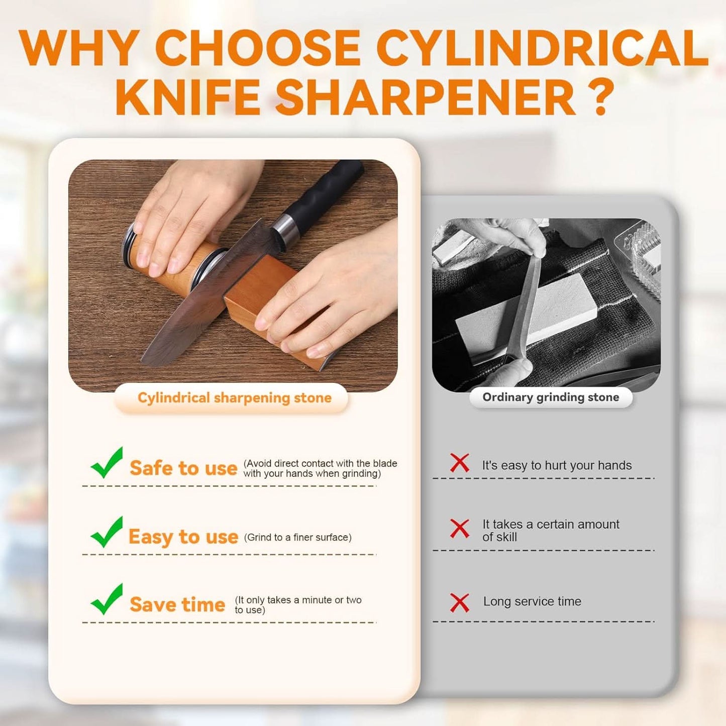 EdgeGlide | Precision Rolling Knife Sharpener – Professional-Grade Edges