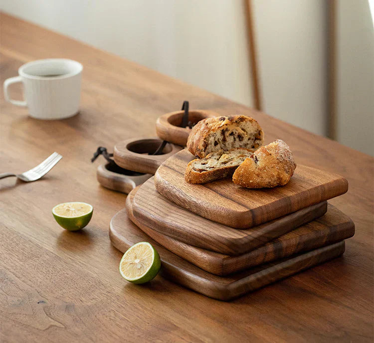 NutriBlock | Walnut Chopping Board – Knife-Safe Surface