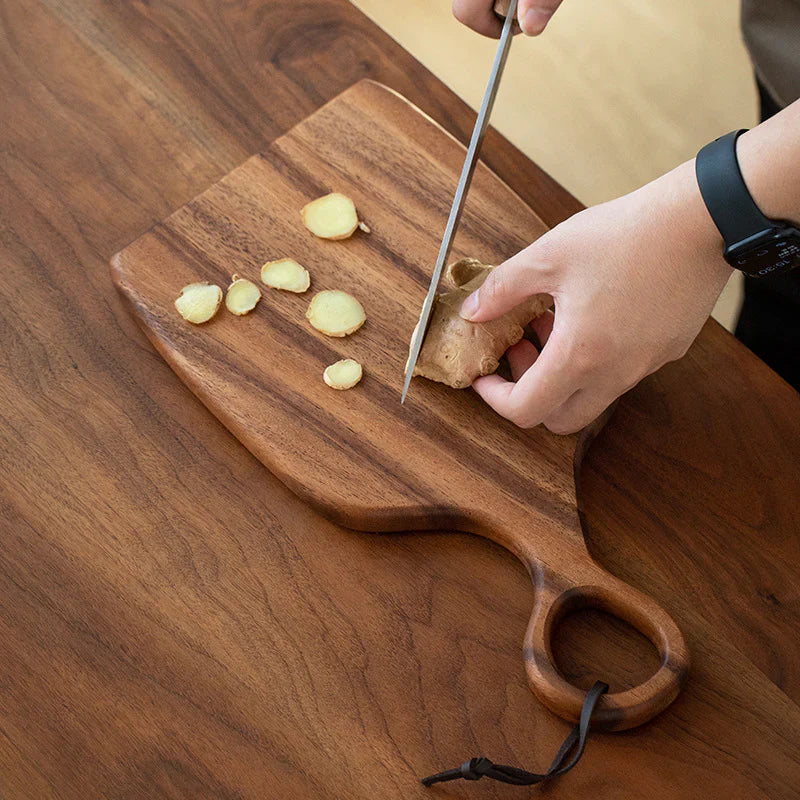 NutriBlock | Walnut Chopping Board – Knife-Safe Surface