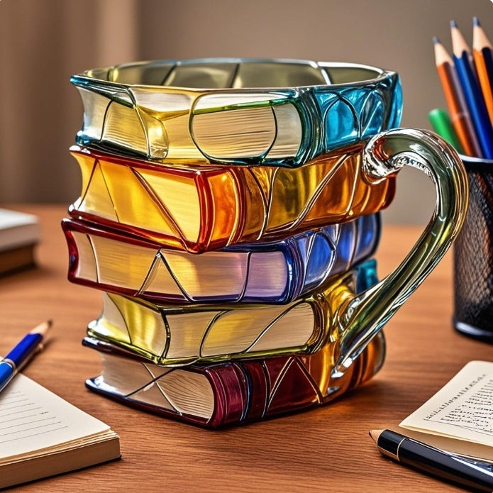 PageBrew | Handmade 3D Book Design Coffee Mug