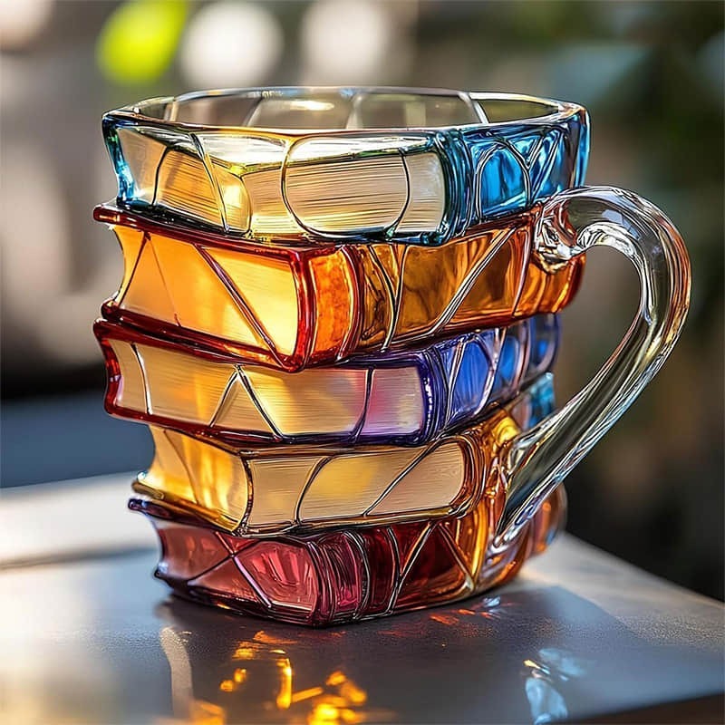 PageBrew | Handmade 3D Book Design Coffee Mug