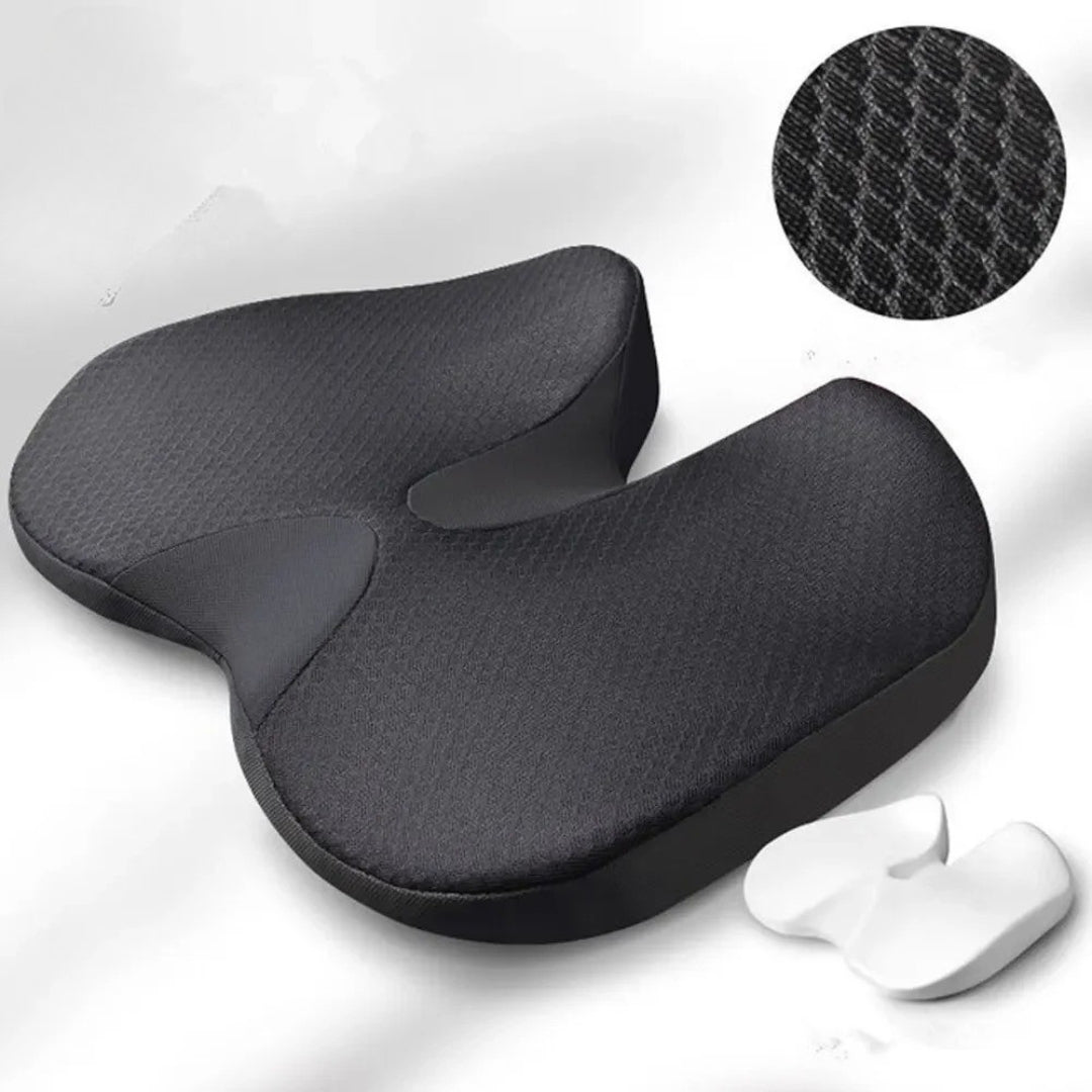 PosturePlush | Ergonomically Designed Contoured Seat Cushion