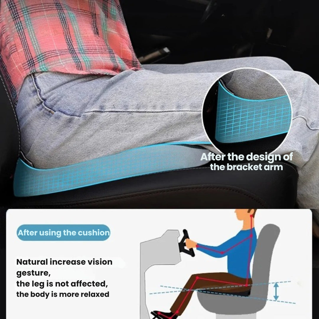 PosturePlush | Ergonomically Designed Contoured Seat Cushion