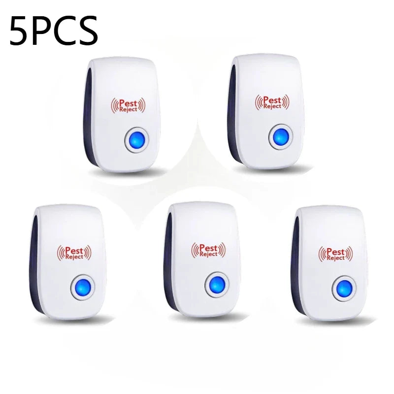 Plug-In Ultrasonic Repeller for Indoor Insects and Rodents