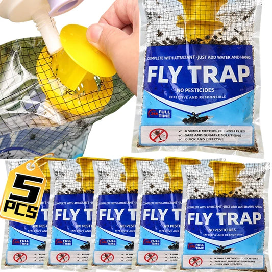 BaitLine | Outdoor Disposable Fly Trap with Water-Soluble Bait