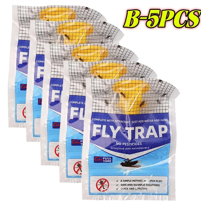 BaitLine | Outdoor Disposable Fly Trap with Water-Soluble Bait