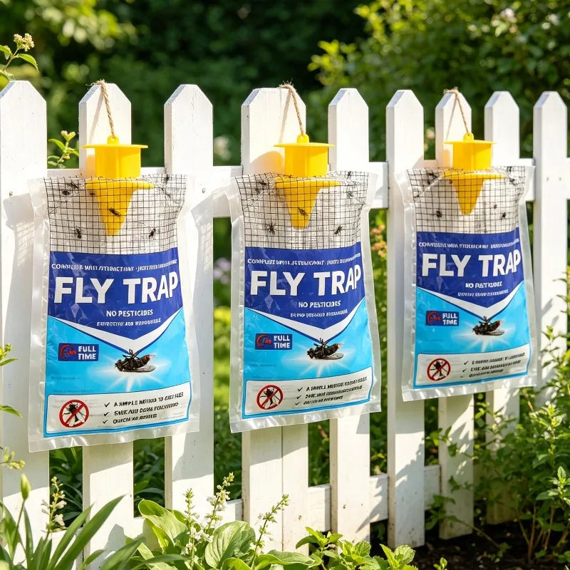 BaitLine | Outdoor Disposable Fly Trap with Water-Soluble Bait