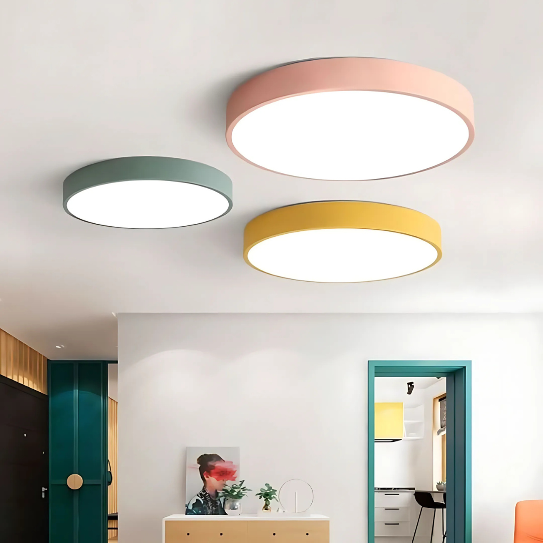 SkovGlow  - Scandinavian Wooden LED Ceiling Light