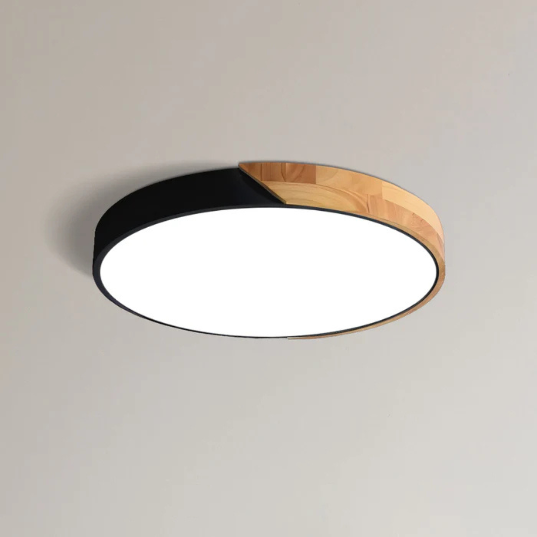 SkovGlow  - Scandinavian Wooden LED Ceiling Light