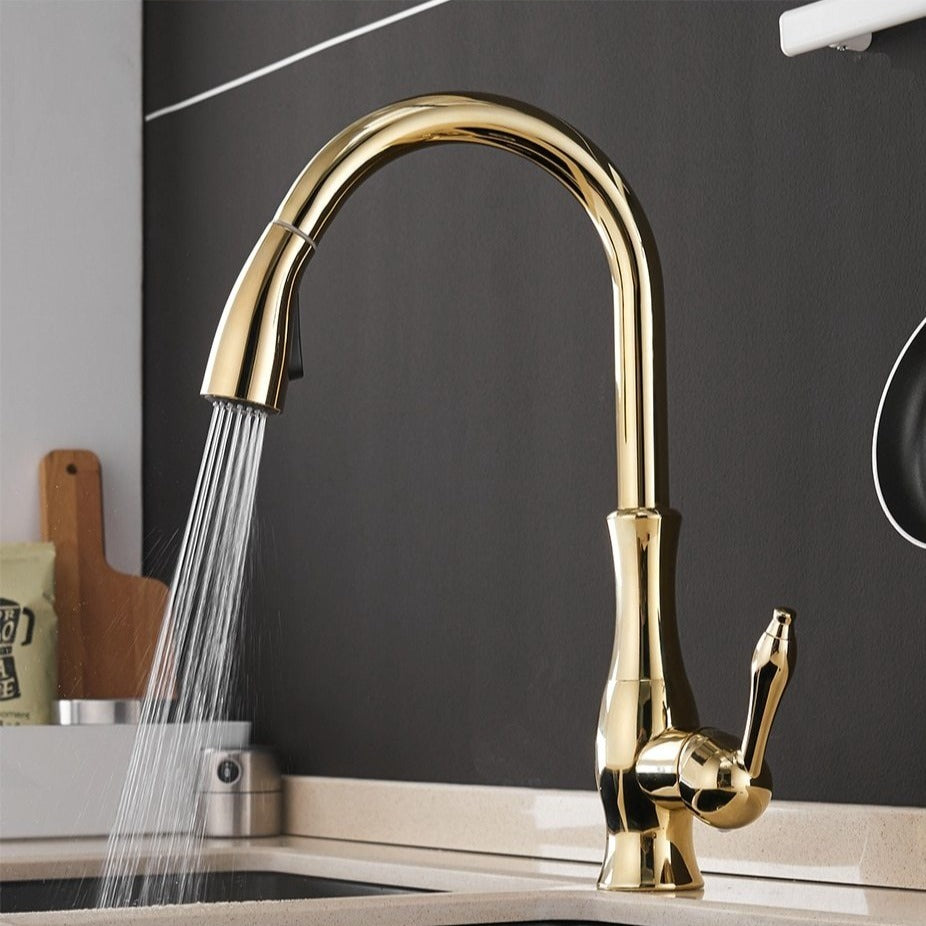 SpiralFlow | Kitchen Faucet with Versatile Pull-Out Spout