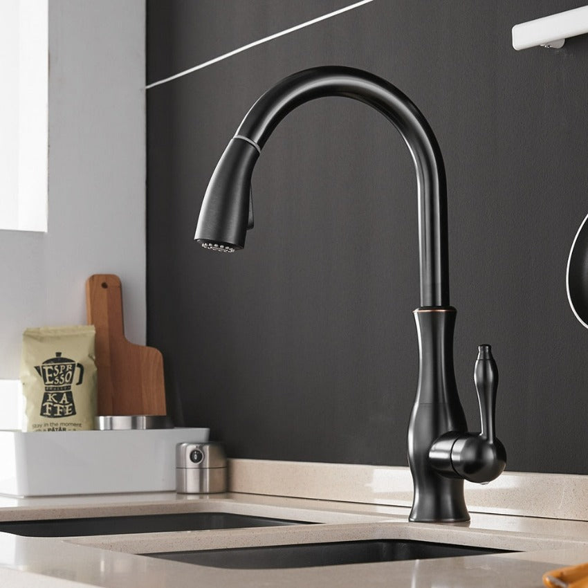 SpiralFlow | Kitchen Faucet with Versatile Pull-Out Spout