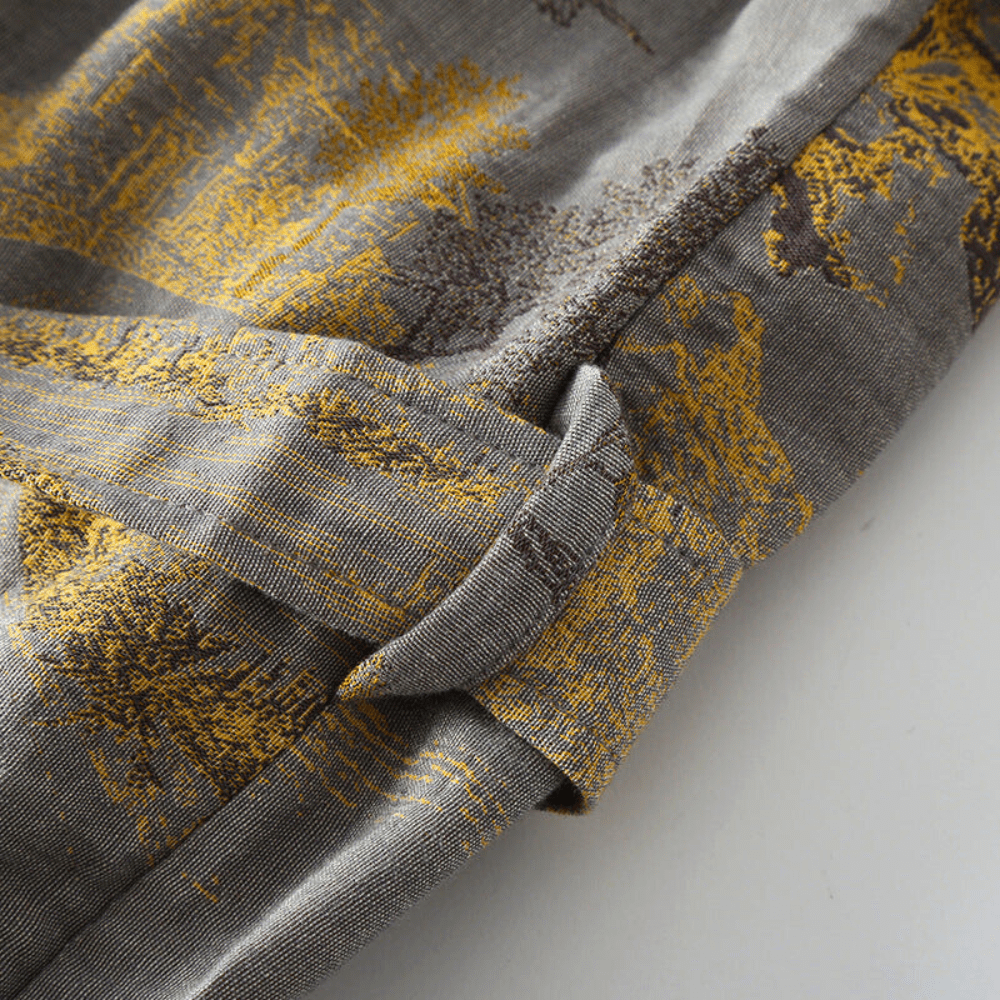 SpiroWeave | Natural Waffle Kimono Bathrobe – Luxuriously Soft