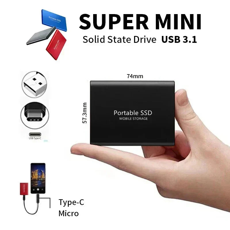 SwiftDrive | High-Performance Portable SSD – Fast, Lightweight & Easy to Carry