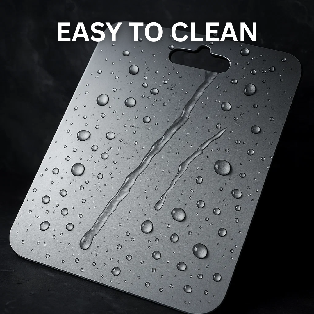 TitanGrip | Titanium-Coated Antibacterial Cutting Board