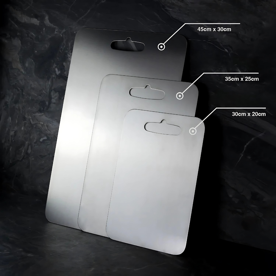 TitanGrip | Titanium-Coated Antibacterial Cutting Board