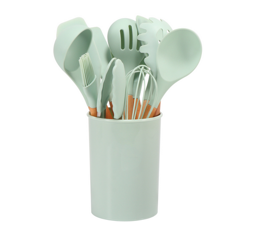 Heat-Resistant Kitchen Utensil Set – Non-Slip Cooking Utensils