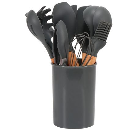 Heat-Resistant Kitchen Utensil Set – Non-Slip Cooking Utensils