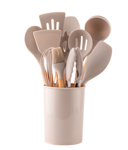 Heat-Resistant Kitchen Utensil Set – Non-Slip Cooking Utensils