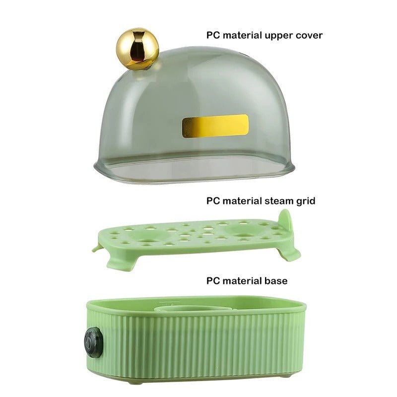 Electric Egg Cooker – Automatic Egg Boiler for 2–6 Eggs