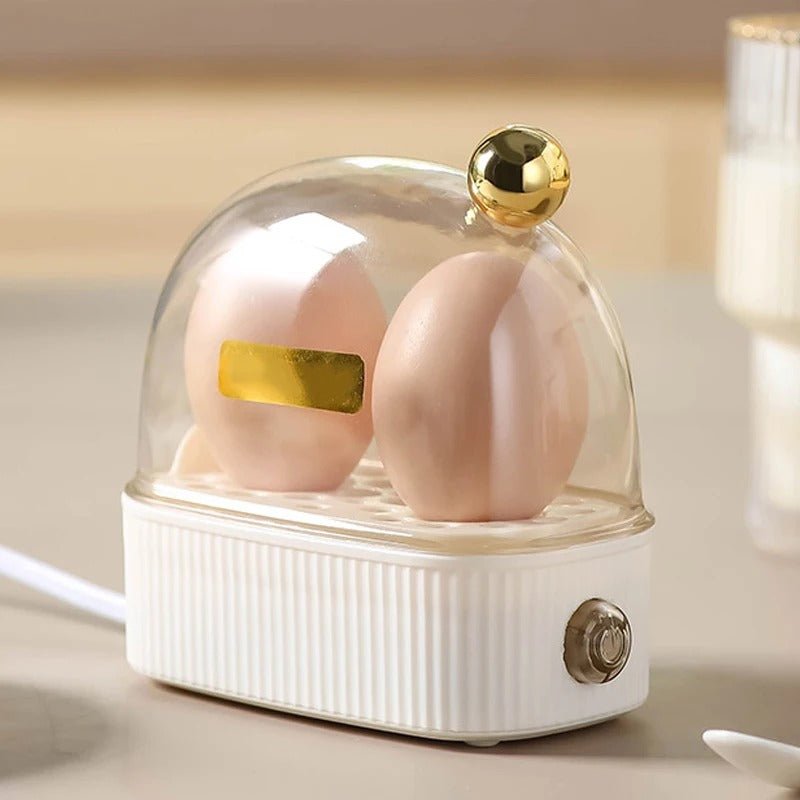 Electric Egg Cooker – Automatic Egg Boiler for 2–6 Eggs
