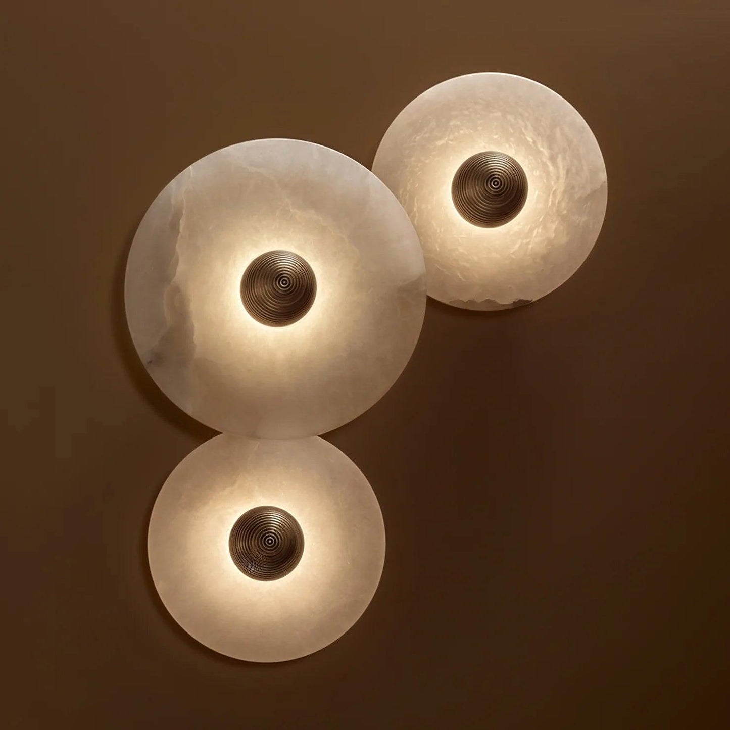 WallGlow | Stylish Round LED Flush Mount Wall Light