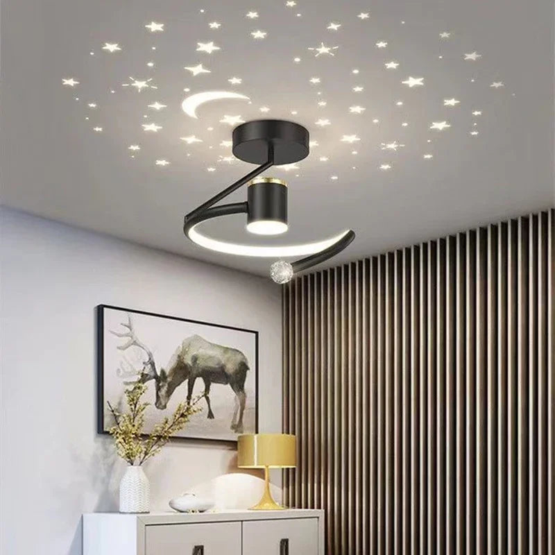 StarryLux | Dimmer-Compatible Starry Effect LED Ceiling Light