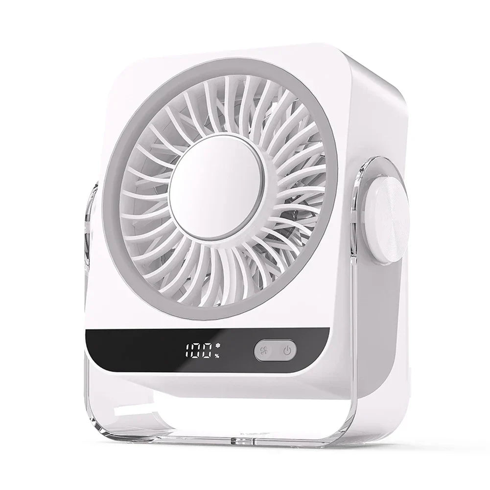 SmartFlow | Portable Rechargeable Desk Fan for Home and Office Use