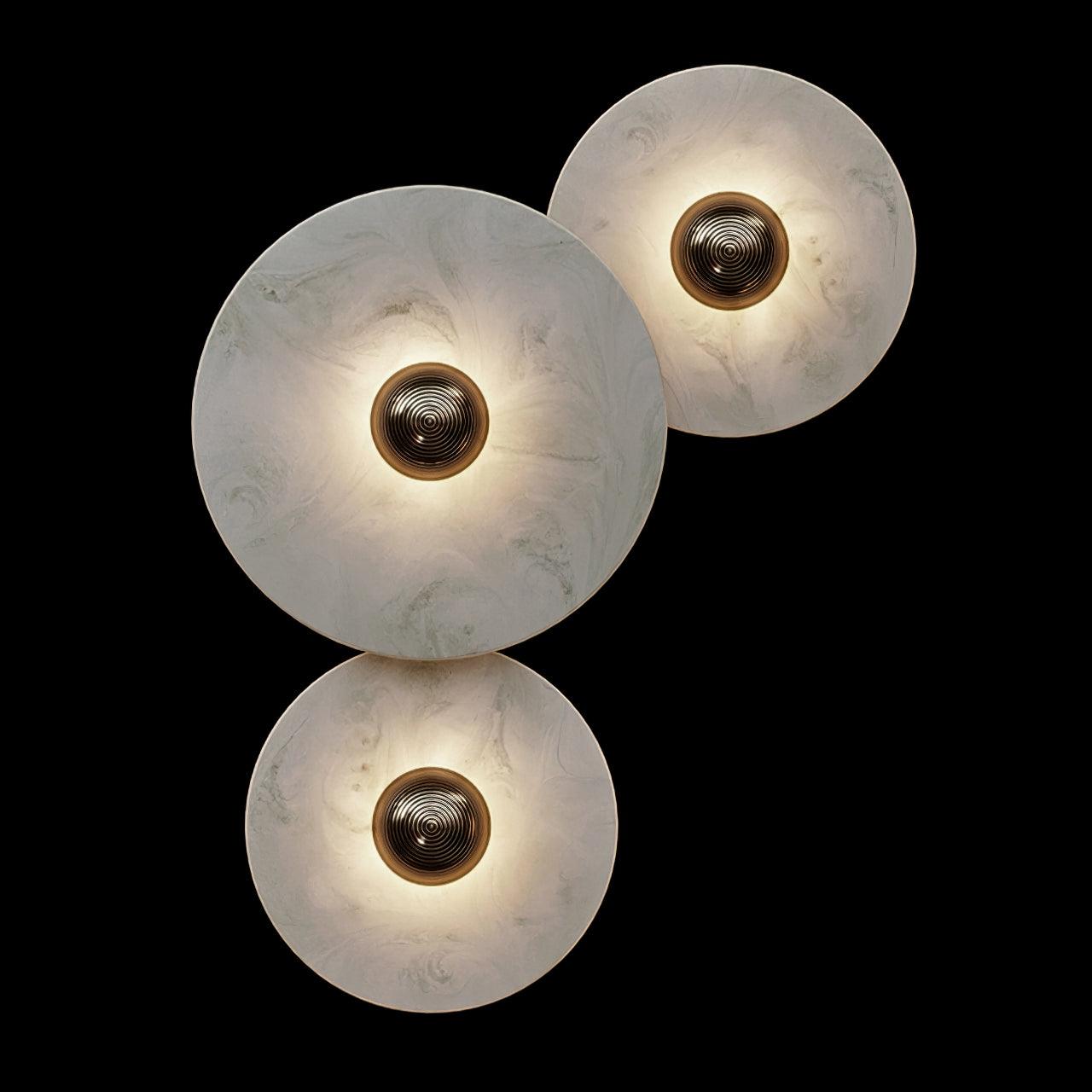 WallGlow | Stylish Round LED Flush Mount Wall Light