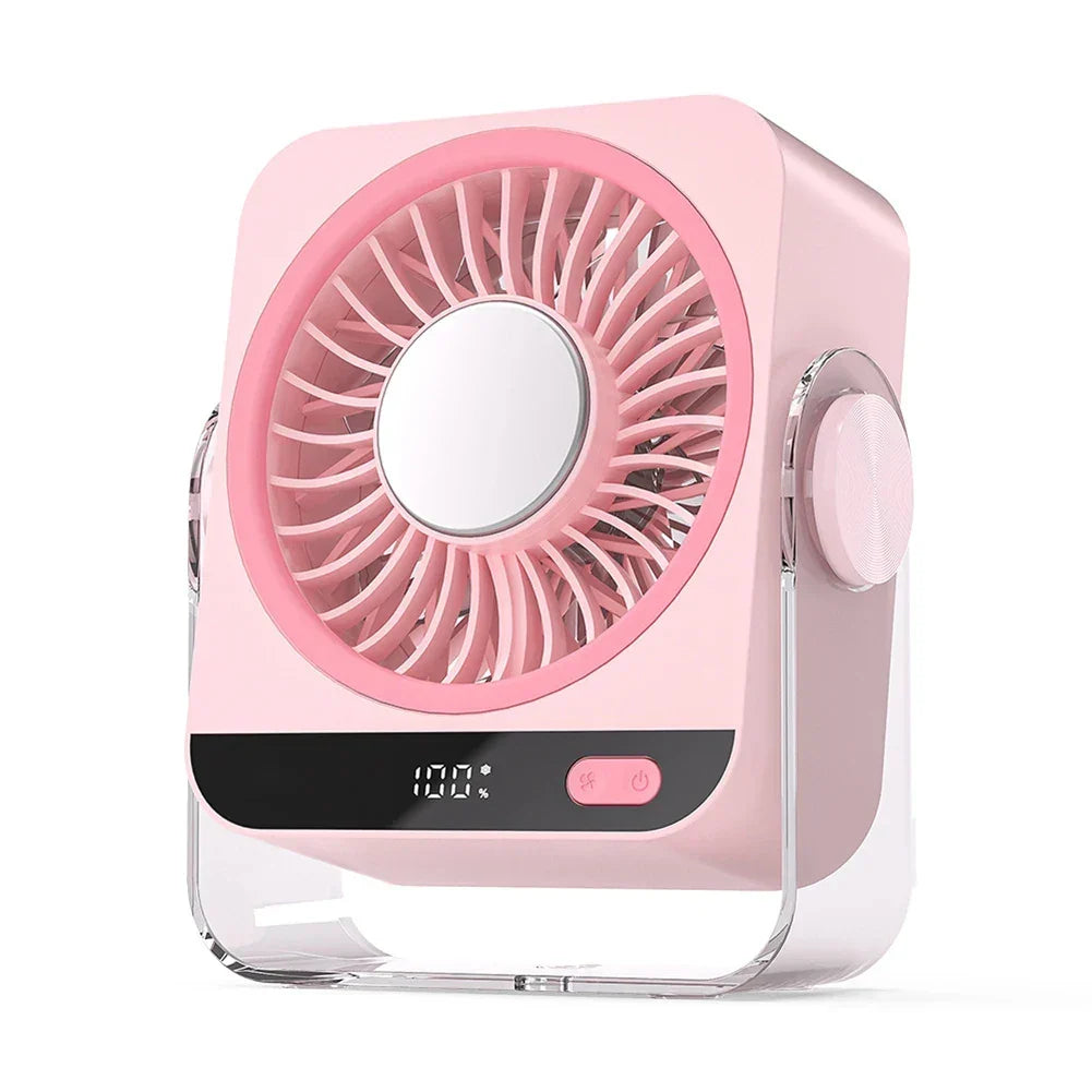 SmartFlow | Portable Rechargeable Desk Fan for Home and Office Use