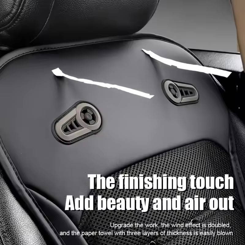 Cooling Car Seat Cushion – Ventilated Seat Cushion with Built-In Fans