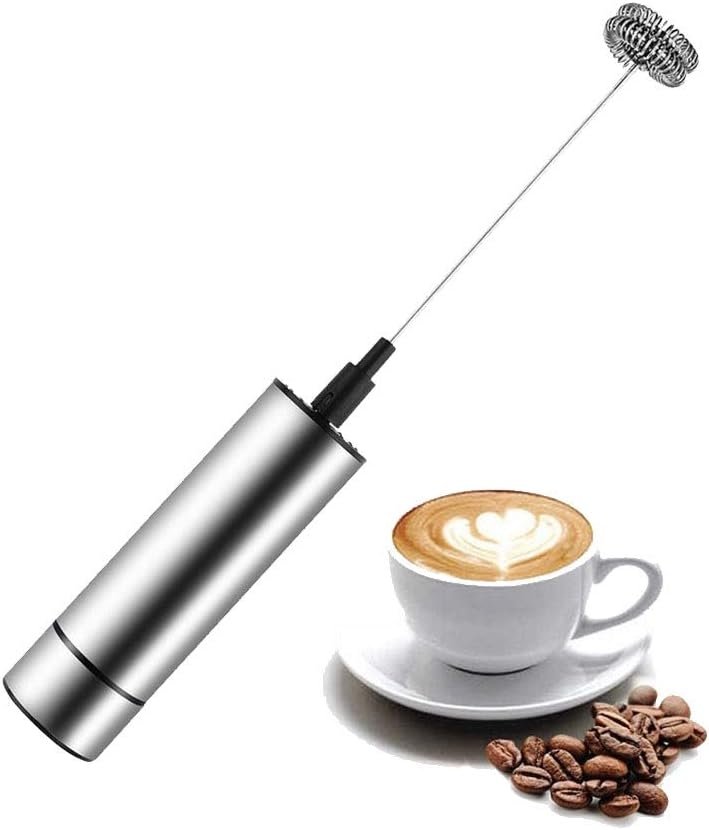 Electric Milk Frother – Handheld Portable Milk Foam Maker