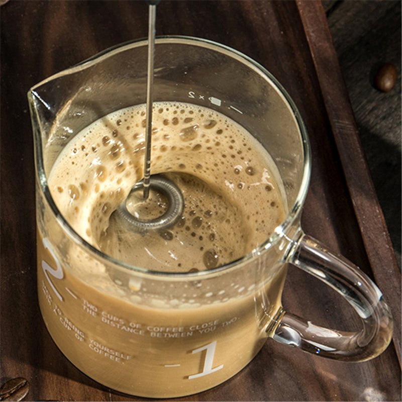 Electric Milk Frother – Handheld Portable Milk Foam Maker