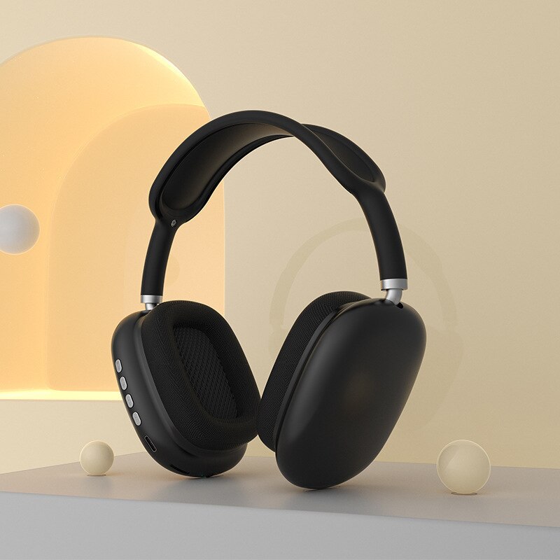 Lightweight Wireless Over-Ear Headphones – Adjustable Headband