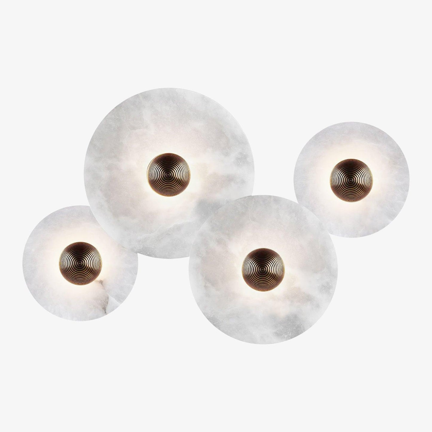 WallGlow | Stylish Round LED Flush Mount Wall Light