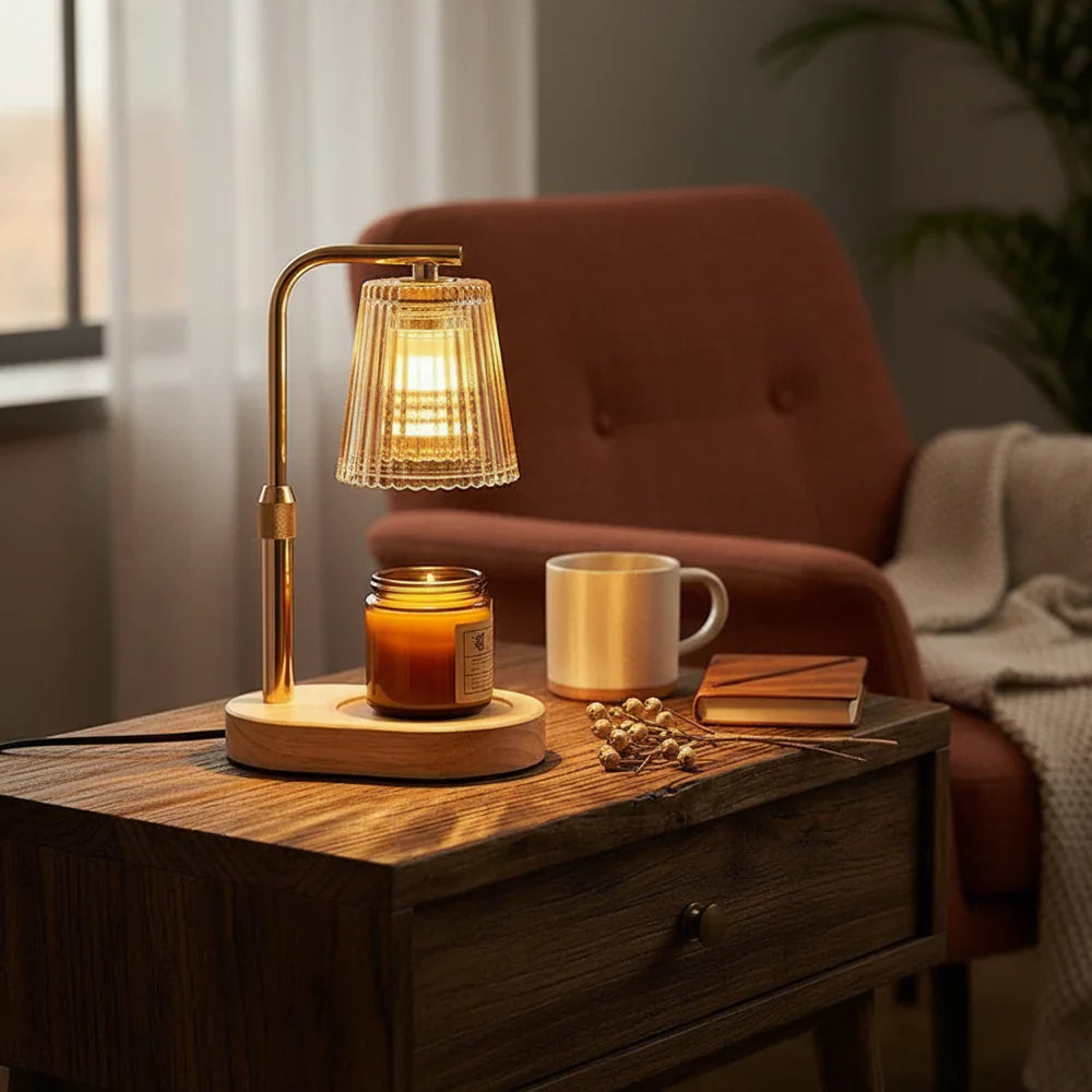 Elvor | Glass Candle Warmer Lamp