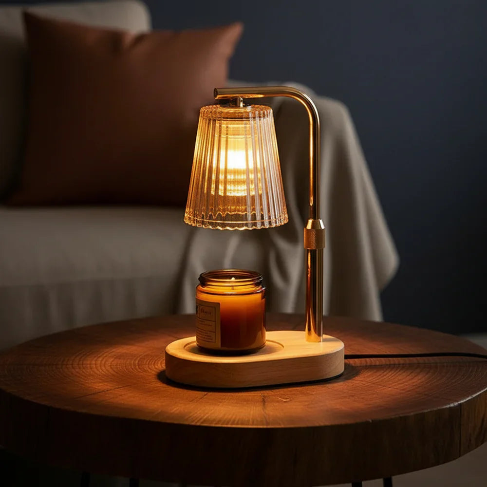 Elvor | Glass Candle Warmer Lamp