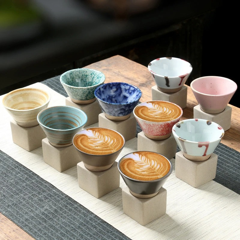 EarthKiln | Artfully Glazed 2-Piece Traditional Mug Set