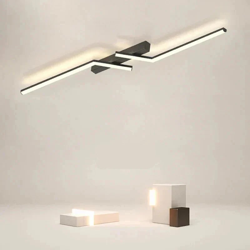 LuminaLine | Remote-Controlled Dimmable Linear LED Ceiling Light