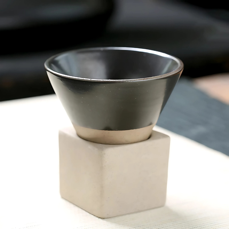 EarthKiln | Artfully Glazed 2-Piece Traditional Mug Set