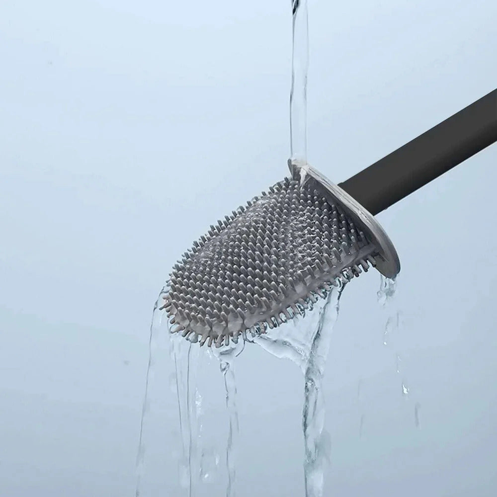 CleanRust | Rust-Free Toilet Cleaner Set with Silicone Brush & Holder