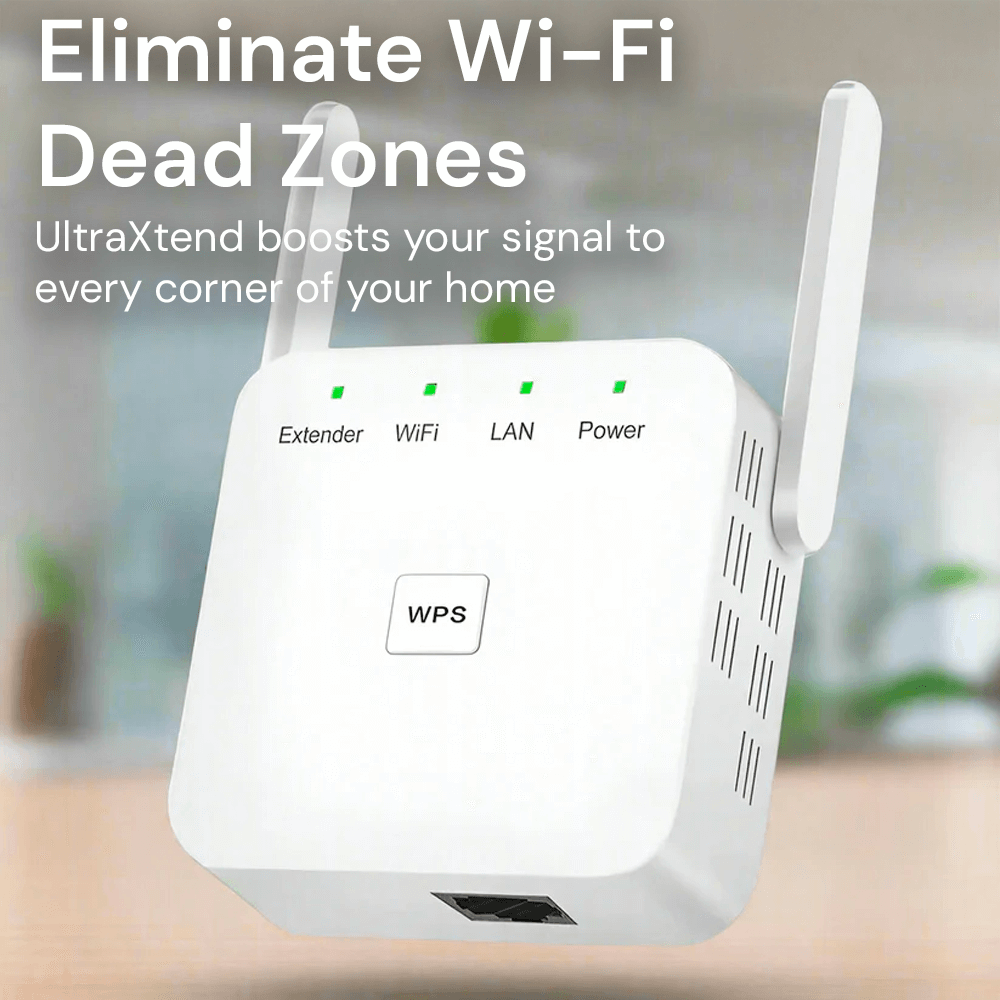 Dual-Band WiFi Range Extender for Home Signal Boosting