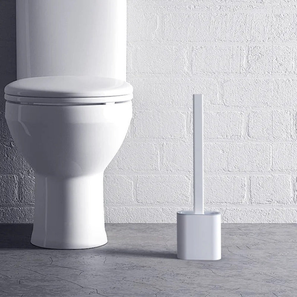 CleanRust | Rust-Free Toilet Cleaner Set with Silicone Brush & Holder