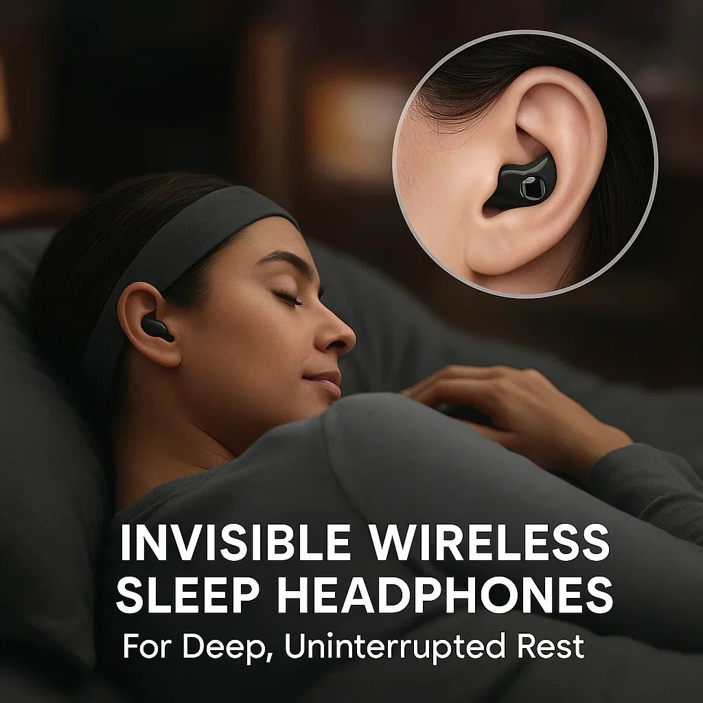 Wireless Sleep Earbuds – Compact Noise Cancelling Earbuds for Sleeping
