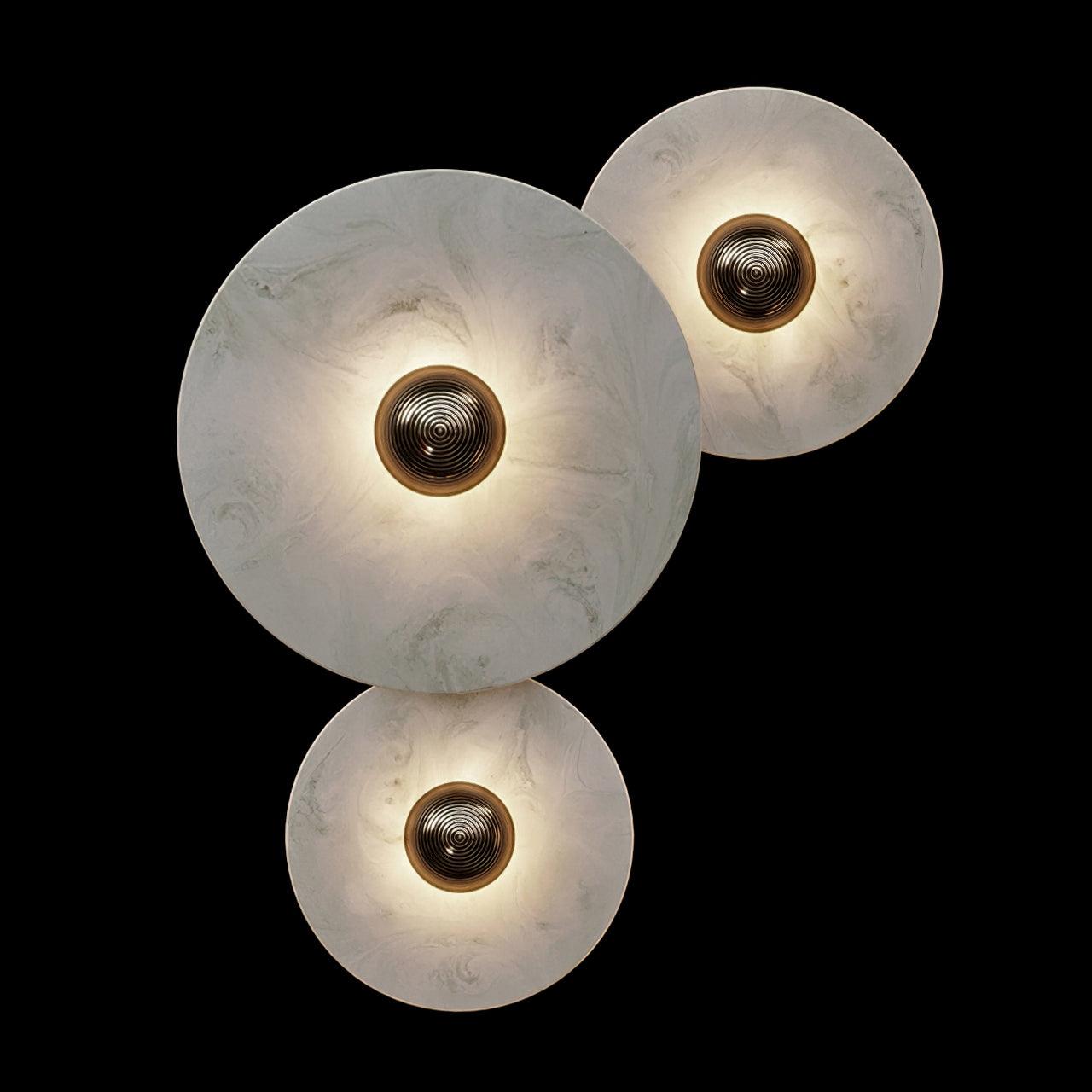 WallGlow | Stylish Round LED Flush Mount Wall Light