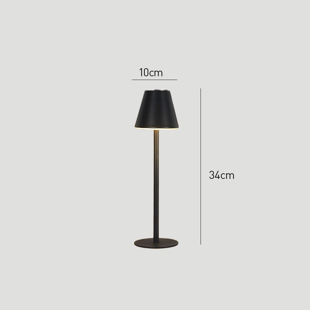 Aven | Rechargeable Touch-Control Table Lamp with Tall Stem Design