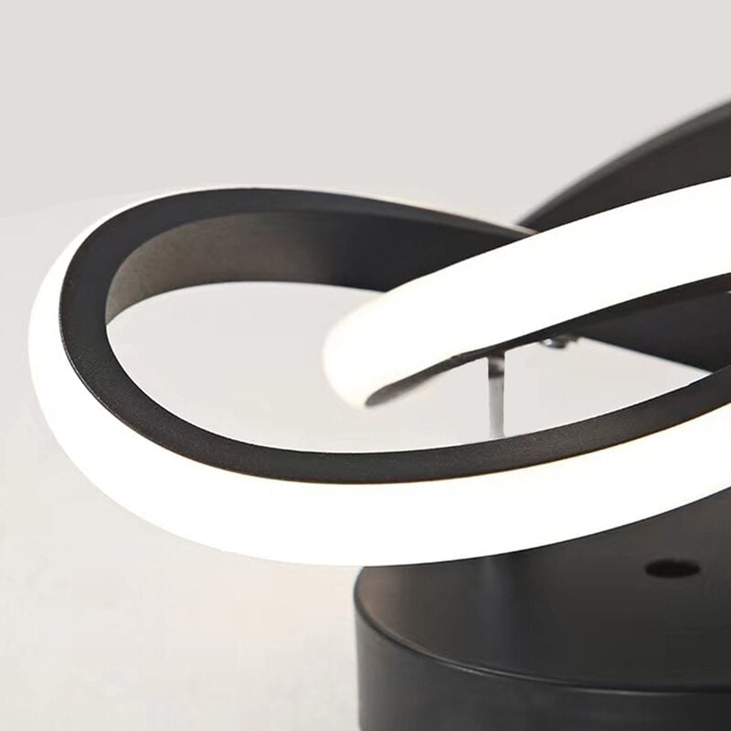 RingLux | Low-Profile LED Ceiling Light with Overlapping Ring Design