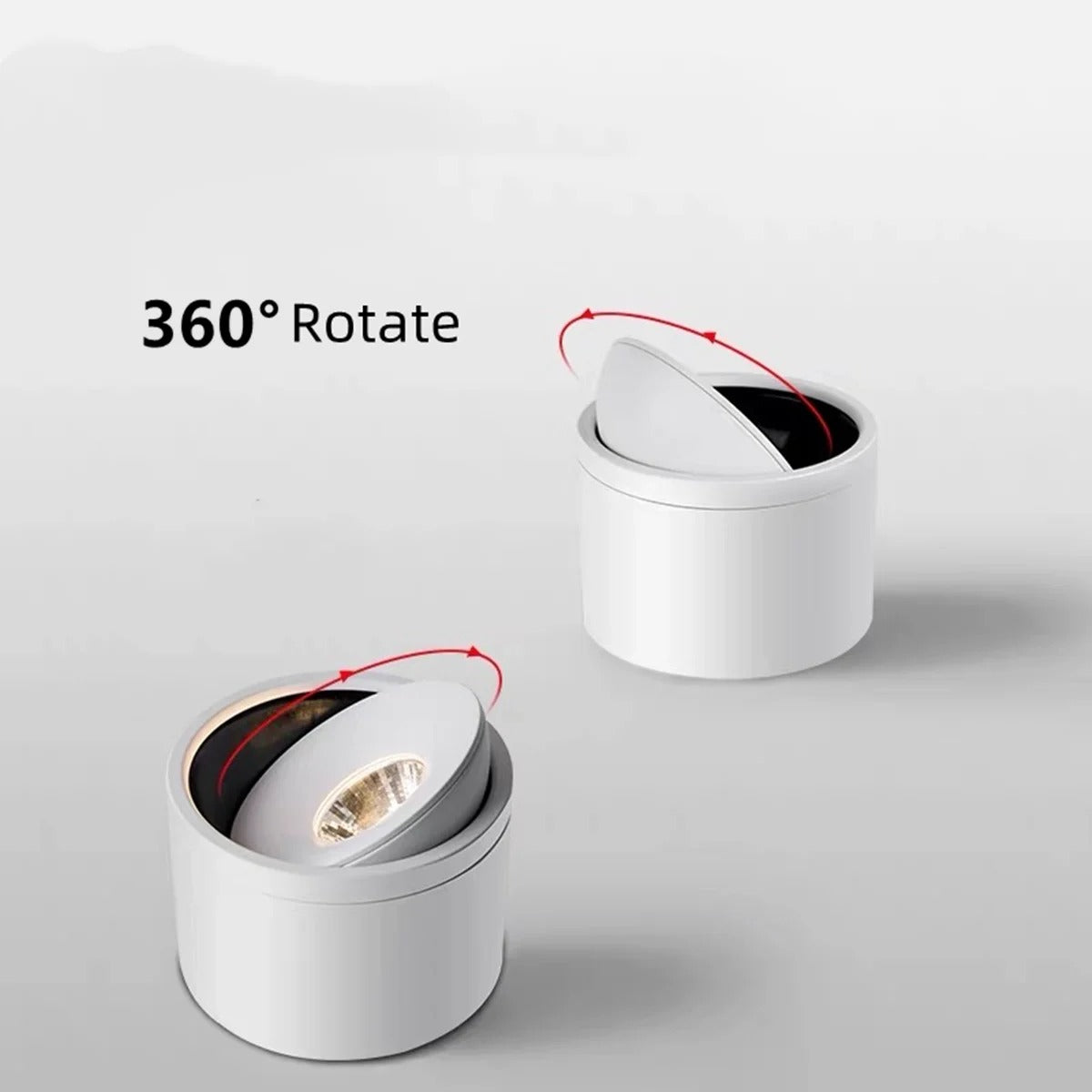 RotaVive | Rotatable Modern Ceiling-Mounted Directional Spotlight