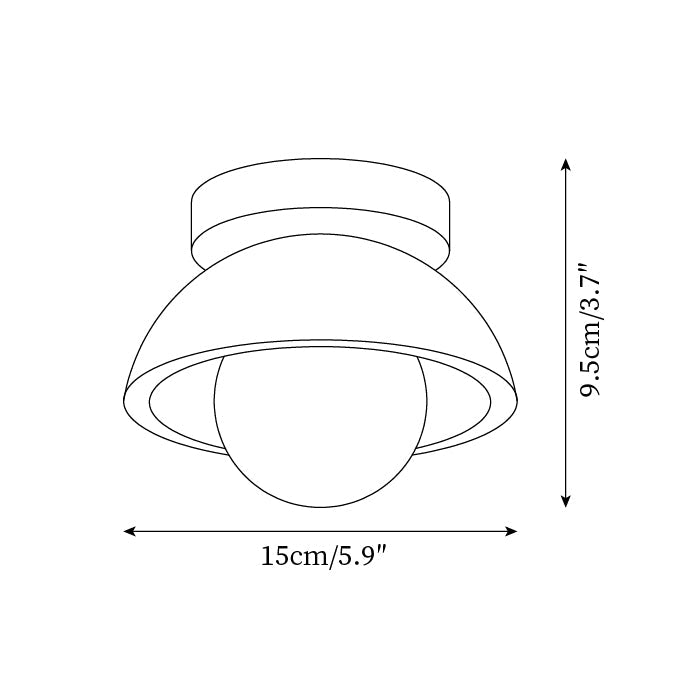 SleekSpace | Sleek Ceiling Light for Modern Living Spaces